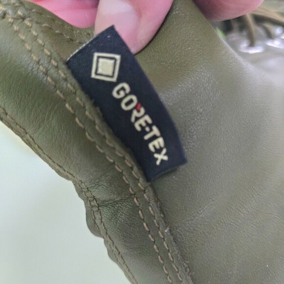 Converse CTAS Moss Olive Gortex Lug Sole Leather Sneakers Size 7.5 568764C - Picture 11 of 15